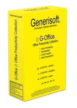 Generisoft generic office, photo, music, and internet/web software. Open source software for Windows, Mac, and Linux.